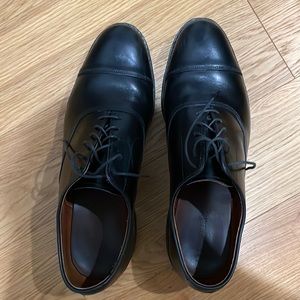 Allen Edmonds Black Park Avenue Danite Sole Size 10.5 EEE